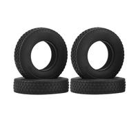 RC Car Tires Wheels Tyres For Tamiya For MAN For King For Hauler For ACTROS 1/14 RC Semi Tractor Truck Tipper Parts 4Pcs 20Mm Tire Hard Rubber
