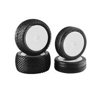 RC Car Tires Wheels Tyres For XRAY XB2 For Serpent SRX2 SRX4 For Traxxas For Bandit For Tekno EB410 For Tamiya 1/10 RC Off-Road For Buggy Car Tire Wheel