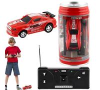 RC Car Toy - Cans Design Racing Toys | Remote Control Vehicle & Portable Hobby RC Car for Easter Birthday Children's Day, Pocket Sized Racer in PVC Can, 2 AA Battery Operated Kids Gift