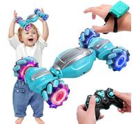 RC Car Toy, Remote Control Stunt Car | Gesture Sensing Vehicle with Light and Music | 360 Degree Rotating Car, Drift Vehicle to Escal