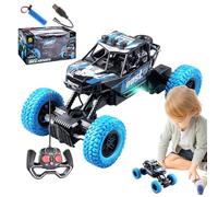 RC Car Toy Vehicle - 2.4GHz Racing Control, Rugged Truck Design | 8.46x5.12x4.72 Inches Rechargeable All Terrain Ride, Lighting Feature Frame, Compact Remote Drive Unit, Kids Adventure Playtime Fun