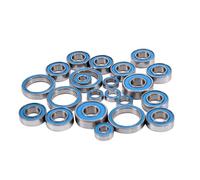 RC Car Toys Components For Arrma For Kraton For Typhon For Senton For Outcast 1/8 22pcs Sealed Bearing Kit Remote Control Car Upgrade Repair Modify Parts(Blue)