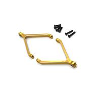 RC Car Toys For FMS For Xiaoqi For FCX24 1/24 Metal Upgrading And Refitting CNC Process Chassis Fixed Upper Link RC Car Parts(Yellow)