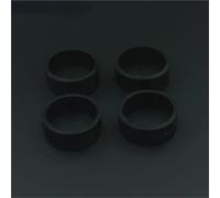 RC Car Toys Parts For Tamiya 4pcs Homemade Large Diameter Big For Caliber Ultra Thin Tire Tyres For Mini 4WD Car Models Spare Parts(Black)