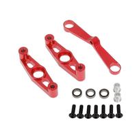 RC Car Toys Parts For Tamiya For TT02 1/10 Full Set Metal Upgrade Kit Drive Shaft CVD Cup Diff Steering Assembly RC Car Parts(Steering Assemby)