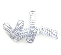 RC Car Toys Parts For Tamiya XV01 XV02 WR02 For GF01 G601 TD4 TRF 1/10 6Pcs Metal Shock Compression Springs 40x16mm RC Cars Upgrade Parts