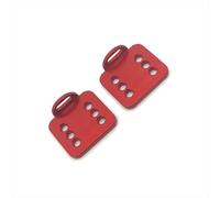 RC Car Toys Parts For WPL For C74 C74-1 JA11 1/16 2Pcs Metal Upgrade Shell Fixing Components Remote Control Car Accessories(Red)