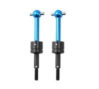 RC Car Transmission Shaft Compatible With Tamiya For TT-01 For TT-02 TA04 1/10 RC Car Upgrades Parts 2Pcs Metal For Universal Drive Shaft CVD 53792