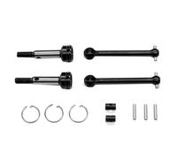 RC Car Transmission Shaft For Tamiya XV-01 TC-01 1Pair Front And Rear Drive Shaft CVD Transmission 42Mm 39Mm 1/10 rc Car Upgrades Parts