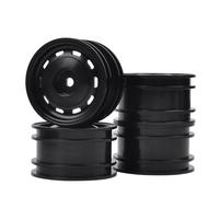 Rc Car Tyre Compatible With Tamiya SW01 For Lunch Box For Mini M03 M05 M06 M07 M08 1/10 RC Car Accessories Aluminum Alloy Wheel Rim(Black)