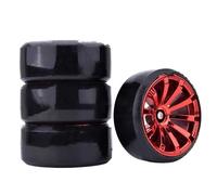 Rc Car Tyre Compatible With Traxxas For D4 For HSP For HPI For Tamiya 4PCS 1/10 RC Drift On-road Wheel Hard Pattern Tyre Drifting RC Car Accessories(Color1)