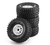 RC Car Tyre Hub Wheels Compatible With ARRMA For Mojave For TRAXXAS 1/7 RC Car For Desert Short Course Truck Off-road For Buggy 135mm Tire 17mm Wheel Hex(White)