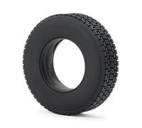RC Car Tyre Hub Wheels Compatible With Tamiya For LMT 4WD 1:14 RC Trailer Tractor Truck RC Upgrade Parts Front&Rear Rubber Tyres Wheel Rims Tires 25/22.5MM(1PCS 22.5)