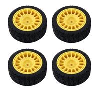 RC Car Tyre Hub Wheels Compatible With Tamiya TT01 TT02 TT02B XV01 TA06 PTG-2 68Mm 1/10 RC For Racing Car Tires On Road Touring Drift Car Tyre Wheels
