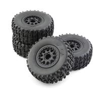 RC Car Tyre Hub Wheels Compatible With Traxxas For Slash For Arrma For SENTON 10SC 1/10 RC Car 4Pcs 112mm Short Course Truck Tires Tyre Wheel With 12mm Hex