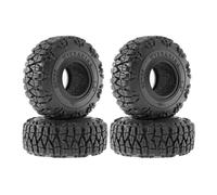 RC Car Tyre Tires For Axial For SCX24 For Bronco AX24 For TRX4M For FMS For FCX24 For Enduro 24 1/18 1/24 4pcs 60mm 1.0" Soft Rubber Wheel Tire Mud RC Car