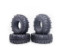 RC Car Tyres Wheels For Axial For Traxxas For Trx4 4wd D90 D110 Tf2 4pcs 1/10 1.9 Inch 110mm For Rock Crawler Tire Wheel With Solid Beadlock Rim Rc Car