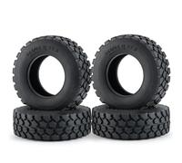 RC Car Tyres Wheels For Tamiya 1/14 Rubber Tyre Wheels Tires 84x30mm RC Tractor Trailer Cargo Tow Drag Truck Parts Accessories Upgrades Replacement And Repair
