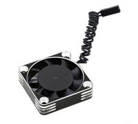 RC Car Upgrade High Performance Cooling Fan for Brushless ESCs (4068, 4092, and 4074), Material (Silver)