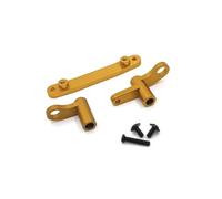 RC Car Upgrade Part For SCY 16101 16102 16103 1/16 Metal Steering Assembly RC Car Trucks Tracked Vehicles Parts Accessories And Upgrades Replacement Repair(Yellow)