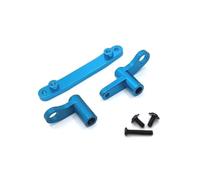 RC Car Upgrade Part For SCY 16101 16102 16103 1/16 Metal Steering Assembly RC Car Trucks Tracked Vehicles Parts Accessories And Upgrades Replacement Repair(Blue)