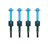 RC Car Upgrade Part For Tamiya TT-01 TT-02 TA04 53792 1/10 Car Upgrade Parts Metal Universal Drive Shaft CVD Modification Accessories(Blue)