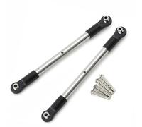 RC Car Upgrade Part For Traxxas For Maxx 2.0 For WideMaxx 1/10 304 Stainless Steel Front Steering Adjustable Tie Rod Link Rod Linkage 8997 RC Car Parts Replacement