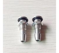 RC Car Upgrade Parts 2pcs Water Motor Cooling Outlet Nozzle 20mm/25mm Joint Sprayer Auto Wiper Jet Aluminum Alloy For RC Model Boat(M8 Thread)