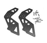 RC Car Upgrade Parts Carbon Fiber Front Rear Universal Guard Plate For Losi For LMT 4WD Solid Axle Monster Truck 1/8 RC Car Upgrade Parts
