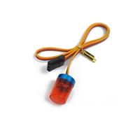 RC Car Upgrade Parts Compatible With Tamiya For TRX4 For TRX6 For SCX10 For Scania 1/14 1/10 RC Crawler Truck Dump Drift Car Parts Engineering Light(Red)