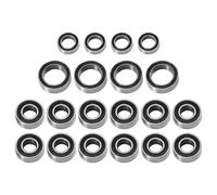 RC Car Upgrade Parts Compatible With Tamiya For TT01 For TT-02B TT-01D 1/10 RC Car Upgrades Parts Accessories Component 20Pcs Sealed Bearing Kit