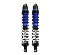 RC Car Upgrade Parts Compatible With Trxs For Slash 4X4 For ARRMA For SENTON 4WD For Typhon 1/10 RC Car Upgrades Parts Metal Front And Rear Shock Absorber(Blue,Rear)