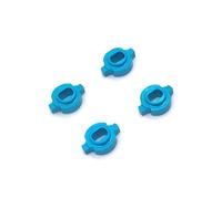 RC Car Upgrade Parts For Kyosho For MINI-Z MR-03 ZERO-Z 1/28 4Pcs Metal Bond Changeover Adapter Wheel Hub Change To For AWD RC Car