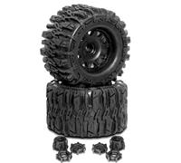 RC Car Upgrade Parts For Sledge For Arrma For Kraton For Outcast For Tamiya For HSP 1/7 2pcs Monster Stunt Truck Tire 12mm 14mm 17mm Wheel Hex RC Car