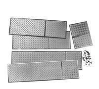 RC Car Upgrade Parts For Tamiya 1/14 For Volvo FH16 Tow Truck Tractor Trailer Parts Anti-skid Plate Decorative Strips rc Car Upgrade Modified Accessories