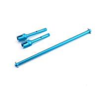 RC Car Upgrade Parts For Tamiya For TT-02 TT-02B TT02 TT02B 1/10 rc Car Upgrade Parts 3pcs Metal Central Drive Shaft And Propeller Joint Set RC Accessories(Blue)