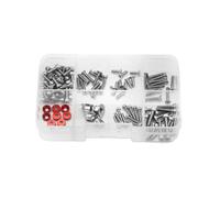 RC Car Upgrade Stainless Steel Hexagon Screw Nut Screws Kit for Arrma 1/18 Granite Typhon Mojave Grom RC Car Toy Parts