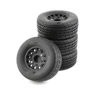 Rc Car Wheel Rim Tire For HSP For Sonic 94102 For RACING For Tamiya TT02 4pcs RC Model Car Rubber Tires Wheel For 1/8 1/10 Scale(Black,B)