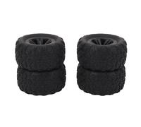 RC Car Wheel Tire Set Superior Handling Enhanced Control Abrasion Resistant Rubber Wheel Tyre for WLTOYS 144010 SCY 16101 MJX 16208 4 Pcs