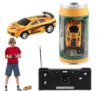 RC Car with Target Cans - Interactive Toy Vehicle for Children | High Speed Remote Control Car with Knock Over Cans, Lightweight and Portable, Perfect for Backyard Racing and Playtime