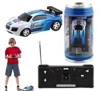 RC Car with Target Cans - Interactive Toy Vehicle for Children | High Speed Remote Control Car with Knock Over Cans, Lightweight and Portable, Perfect for Backyard Racing and Playtime