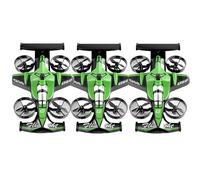 Rc Cars, 2 in 1 Flying RC Car Drone, Rechargeable Dual Mode Remote Control Flying Car with Dual Land & Air Modes, USB Rechargeable Ground & Air Remote Control Toy (3*Green)