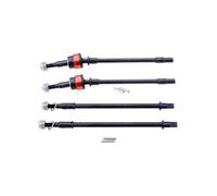 RC Cars Drive shafts Compatible With Axial For SCX10 1/10 Rc Crawler Cars Upgrade Parts Hop-Up 2PCS Hard Steel Front Rear Axle CVD Drive Shaft Dog Bone(1set)