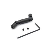 RC Cars Drive shafts Compatible With HengLong For WPL D12 C14 C24 C34 B14 B24 B16 B36 1/10 1/16 RC Car Upgrade Parts Accessories Metal Driving Shaft(Black)