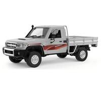 RC Cars for Adults, 1:14 Scale Off-Road Remote Control Car with Integrated Adjustable Speed Controller, RC Trucks with LED Front Headlights, Gift for Teens Adults (White)