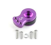 RC Cars Spare Parts For 1/8 1/10 Adjustable Section Strength Servo Protection 25T Teeth Tooth Half Servo Arm Horn Remote Control Car Boat(PURPLE,S)