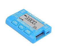 RC CellMeter 8 Digital Battery Capacity Voltage Checker, Battery Tester for LiPo LiFe Li - Ion NiMH NiCd, LCD Display with Balance and Discharge Ports for RC Hobby Use