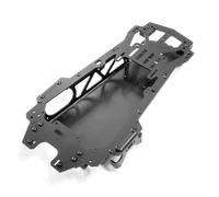 Rc Chassis For Tamiya Aluminum Chassis Frame Kit Rc Car Trucks Off-road Tracked Vehicles Parts Accessories Upgrades Replacement And Repair(Black)