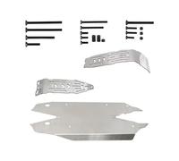 RC Chassis Frame For Arrma For Mojave 4S 4X4 1/8 Metal Stainless Steel Chassis Protection Protector Skid Plate RC Car Upgrade Parts Replacement