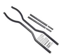 RC Chassis Frame For Axial For SCX10 For 1/10 Upgrade Parts Metal Girder Side Frame For Chassis Rails Beam 6x6 Refit RC Crawler Car